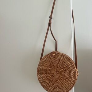 Rattan Woven Crossbody/Shoulder Bag